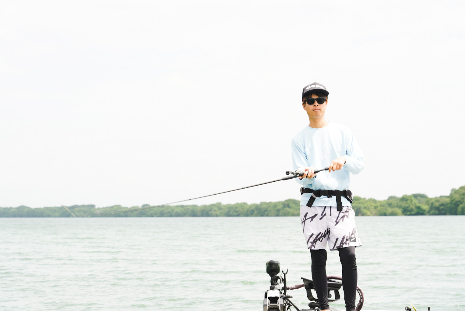 バスフィッシングガイドホームページ用写真の撮影 「Studio CONNECT」